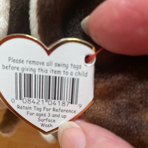 Vintage 1998 Ty Beanie Baby named Wise - Picture 9 of 10